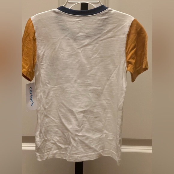 Carters Toddler Boys Three Assorted Styles Graphic T-Shirts & One Pocket Henley - Picture 11 of 16